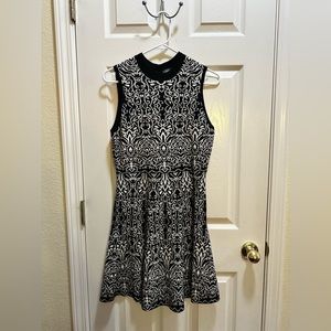 Black and white dress